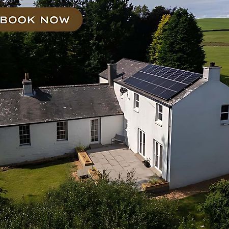 Large Country House With Garden, Outdoor Spa Area & Games Room With Hot Tub And Fire Pit Wigtown Dış mekan fotoğraf