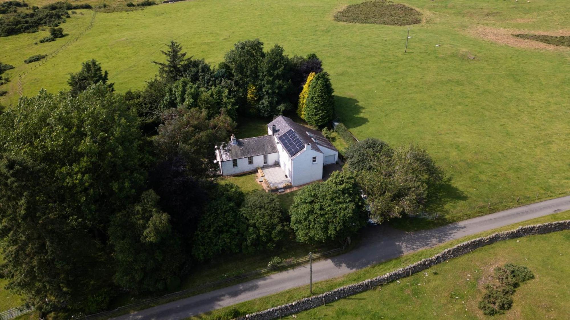 Large Country House With Garden, Outdoor Spa Area & Games Room With Hot Tub And Fire Pit Wigtown Dış mekan fotoğraf